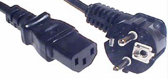 6-FT European Power Cord